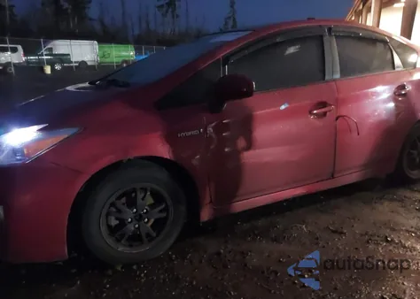 2014 Toyota Prius из США, поврежденный, VIN JTDKN3DU0E1745616